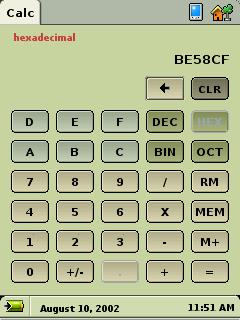 eqip application: calculator