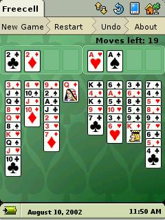 eqip game: freecell